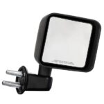 Manual Mirrors Black Left Right Side Pair For 2007-2017 Jeep Wrangler - Image 9