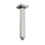 Shower Arm with Flange, 1/2 NPT Tapered Threads, Rain Shower Head Arm, Ceiling Mounted Shower Extension Arm