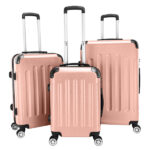 Non-TSA customs lock 4-in-1 PP trolley case, 16in, 20in, 24in, 28in PP, navy blue - Image 30