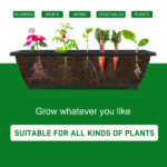 5 Tiers Vertical Garden Bed, Vertical Garden Planter Indoor and Outdoor, Vertical Elevated Garden Bed Perfect for Vegetables Flowers Herbs - Image 15