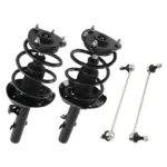 Set 4 Front Struts Sway Bar Link Coil Spring Kit fit for 2013-2017 Honda Accord 2.4L - Image 6
