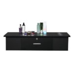 Classic Salon Wall Mount Styling Station Beauty Salon Spa Locking Cabinet Black - Image 19