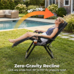 Portable Zero Gravity Chair with Ergonomic Design and 440 lbs Capacity - Image 5