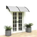 Same Code 99972412 HT-200 x 100 Household Application Door & Window Rain Cover Eaves Black Holder - Image 12