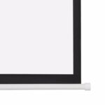 92" 16:9 80" x 45" Viewing Area Motorized Projector Screen with Remote Control Matte White - Image 6