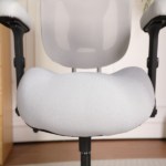 500LBS Big and Tall Office Chair Mesh Breathable, Gaming Chair with Adjustable Backrest Height & Headrest Angle & Adaptive Lumbar Lupport, Executive Computer Desk Chair with 2D Flip-Up Arms,Grey. - Image 11