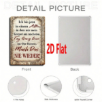 CIFbuy 1pc German Inspirational Text Wooden Wall Plaque, 7.87*11.81 Inch" Inch Weatherproof Rust, 2D Flat Unframed Sign For Home Dec PlaikTok, PlaikTok, t Self-pickup Logiopics - Image 5
