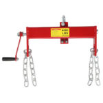 Heavy Duty Steel 2 Ton / 4000lbs Engine Hoist Load Leveler Shop Crane Cherry Picker with 2 Chains - Image 2