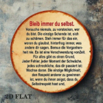 CIFbuy 1pc 8x8 Inch Round French Aluminum Sign, Stay True To Yourself Retro Decorative Plaque, Self-Respect Metal Wall Art For Living R TikTok, TikTok, Self-pickup Logiopics - Image 4