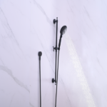 ‌6-Setting Handheld Shower Combo with Slide Bar & Pause Switch (Chrome) - Image 8