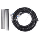 Rear/Aux AC Lines C4677 For 2008 2009 2010 2011 Dodge Caravan Town and Country - Image 2