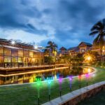 10pcs 5W High Brightness Solar Power LED Lawn Lamps with Lampshades Seven Color - Image 12