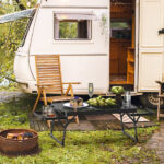 3 ft Portable Picnic Table with Wing Panels - Image 9