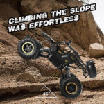 2026 2 Batteries 1:12 Rock Crawler Rechargeable Off Road Truck 4WD , Metal Shell LED Headlights RC Remote Control Off Road Car Truck,Logistics is randomly sent by UPS/USPS/UNI/GOFO - Image 4