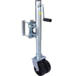 Trailer Jack, Boat Trailer Jack 34.5 in, Bolt-on Trailer Tongue Jack Weight Capacity 1500 lb, with PP Wheels and Handle for Lifting RV Trailer, Horse Trailer, Utility Trailer, Yacht Trailer - Image 11