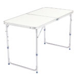 120 x 60 x 70 4Ft Portable Multipurpose Folding Table White - Image 14
