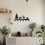 CIFbuy Exquisitely Designed Metal Elk Key Hooks: Wall-mounted, Multi-functional Hooks Ideal for Hanging Clothes, Bags, and Keys. Elevate Your Room's Aestheti(TikTok/temu self-pickup orders) - Image 7