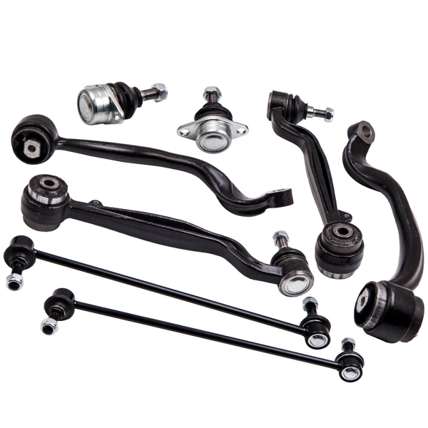 8x Front Control Arm Ball Joints Sway Bar Kit fit for Land Rover Range Rover 2003-2011