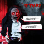 5ft Male servant Halloween Standing Decoration - Image 3