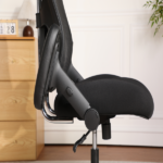 500LBS Big and Tall Office Chair Mesh Breathable, Gaming Chair with Adjustable Backrest Height & Headrest Angle & Adaptive Lumbar Lupport, Executive Computer Desk Chair with 2D Flip-Up Arms,Black. - Image 12