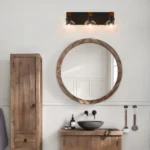 Black Bathroom Light Fixture, Vanity Lighting Fixtures Over Mirror, Wall Sconces for Living Room Bedroom Hallway - Image 2