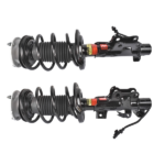 Pair of 2 Front Left and Right Suspension Strut and Coil Spring Assembly Fit for Cadillac CTS Sedan 2.0L 3.6L 2014-2019 Black