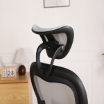 500LBS Big and Tall Office Chair Mesh Breathable, Gaming Chair with Adjustable Backrest Height & Headrest Angle & Adaptive Lumbar Lupport, Executive Computer Desk Chair with 2D Flip-Up Arms,Black. - Image 7