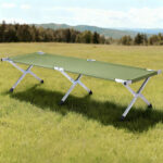 Same Code 67811012 RHB-03A Portable Folding Camping Cot with Carrying Bag Army Green - Image 5