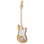 [Do Not Sell on Amazon] 4 String 30in Short Scale Thin Body GB Electric Bass Guitar with Bag Strap Connector Wrench Tool Burlywood - Image 18