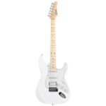 [Do Not Sell on Amazon] GST Stylish H-S-S Pickup Electric Guitar Kit with 20W AMP Bag Guitar Strap White - Image 10