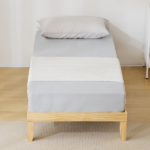 Twin Basic Bed Frame Pine Wood Painted Surface Bed Single Bed 74.41*37.99*12in Wood - Image 4