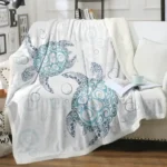 3 pcs Watercolor Wildflower Quilted Bedspread Set, Colorful Botanical Floral Print Quilt Set, Lightweight Reversible Coverlet with Pillow Shams, Spring Garden Bedding for Bedroom Decor temu can only be self-picked up - Image 15