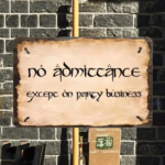 CIFbuy The Lord of the Rings Metal Sign Fantasy Wall Art for Fan Spaces Party Business Decor (TikTok, temu pick-up service) - Image 6