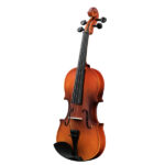 Brand new 4/4 acoustic violin set (includes case, bow, rosin, tuner, shoulder rest, strings, and tone marks) - Image 3