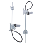 2Pcs Front Driver and Passenger Power Window Regulator with Motor Fit for Freightliner FLD112 120 132