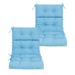High Back Chair Cushions Set of 2, Waterproof Outdoor Rocking Chair Cushion with Ties, Rocking Chair Cushion for Outdoor Patio, Garden Porch - Image 7
