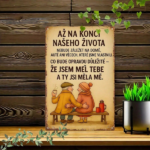 CIFbuy Retro Czech Slogan Metal Wall Art, Vintage Iron" Tin Sign, Heartwarming Lifetime Quote, 2D Flat Nostalgic Decor, Lifetime Quote, 2D Flat Nostalgic Decor, 7.87x11.81in Vintage IrikTok, Vintage IrikTok, t Self-pickup Logiopics - Image 6