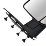 Left Right Side Mirror fit for Ford E-150/E-250 03-13 GM1321397 Power Black ABS - Image 2