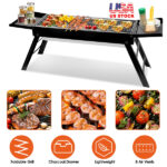 Portable BBQ Griddle, Foldable Kabob Barbecue for Outdoor Hibachi BBQ Lamb Skewer Camping Barbecue Grill in Garden Backyard Party Picnic Travel No shipments on weekends
