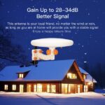 Amazon and Walmart face infringement risks Leadzm TA-A1 150 Miles TV Antenna Outdoor Omni-directional 360 Degree Reception - Image 10
