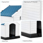 33.5" Dog House of Plastic.pet house - Image 6