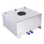 15 Gallon 60L Universal Aluminum Fuel Tank Oil Level Sensor Silver - Image 4