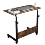 [Old code:23373712]Rolling & Height adjustable P2 15MM Chipboard & Steel Side Table with Baffle - Image 8
