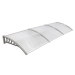 Same Code 51069445 HT-300 x 100 Household Application Door & Window Rain Cover Eaves Transparent Board & Gray Holder - Image 17