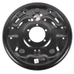 Driver Side 12" Hydraulic Brake Backing Plate Compatible with 7,000 lb Trailer Axles Mounts to 5-Bolt Brake Flange BPH-7000-LH