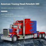 Semi Truck Toys for Boy Heavy Trucks,Metal Diecast Trucks Model Pull Back Cars with Light and Sound,Truck and Trailer Toys for Boys,Toy Trucks for Boys Age 4-8 - Image 6