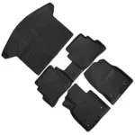 Floor Mats Trunk Mats Cargo Liners Set fit for Mazda CX-5 2017-2024 Rubber - Image 6