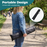 6 Pack Metal Tripod Display Easels with Carry Bags, Adjustable Height Art Easel Stands for Wedding Signs Posters - Image 10