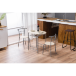Same Code 29174819 PVC Breakfast Table (One Table and Two Chairs) Natural - Image 12