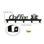 CIFbuy1pc Coffee Mug Holder Wall Mounted, Metal Coffee Mug Rack for Wall, Coffee Cup Rack wall hooks coat hooks coat hanger-Tracking numbers are not updated on weekends(TikTok/temu self-pickup orders) - Image 6